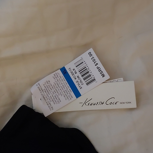 Black Kenneth Cole New York Cut Out Bathing Suit 1Pc NWT - Picture 5 of 5